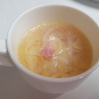 ベーコンと春野菜のスープ